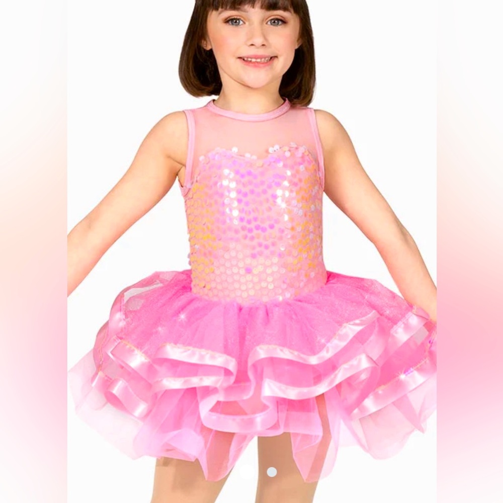 Pink ballet dance costume